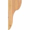 Ekena Millwork Carmel Smooth Corbel, Western Red Cedar, 3 1/2"W x 10"D x 22"H COR04X10X22CAR00SWR - alternate 4
